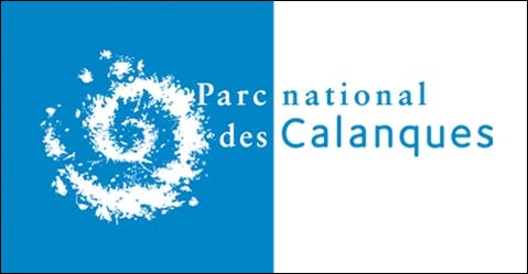logo parc des calanques en région sud