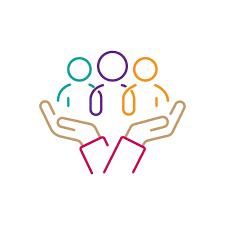 mains qui tiennent des personnes